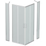 Душевой уголок BELBAGNO LUCE-A-22-100+30-C-Cr