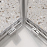 Душевой уголок BELBAGNO LUCE-AH-22-130/100-C-Cr