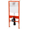 Комплект 2 в 1 система инсталляции для унитазов BELBAGNO BB026-BB044NERO