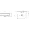 Раковина BELBAGNO BB120L