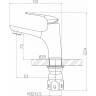 Смеситель BELBAGNO GAMMA GAM-LVM-25-IN