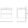 Тумба BELBAGNO LUCE LUCE-600-2C-SO-SCM