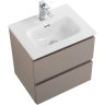 Тумба под раковину BELBAGNO KRAFT 39-500/390-2C-SO-СO 50 см, подвесная, бежевый матовый KRAFT 39-500/390-2C-SO-CO