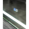 Зеркало BELBAGNO KRAFT SPC-KRAFT-700-900-LED-TCH-WARM в алюминиевой раме со встроенным светильником, 700x32x900 мм